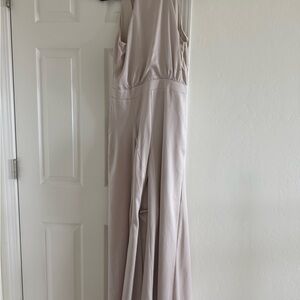 Elegant Cream Jumpsuit